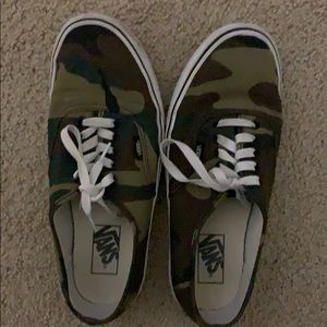 Camo Vans